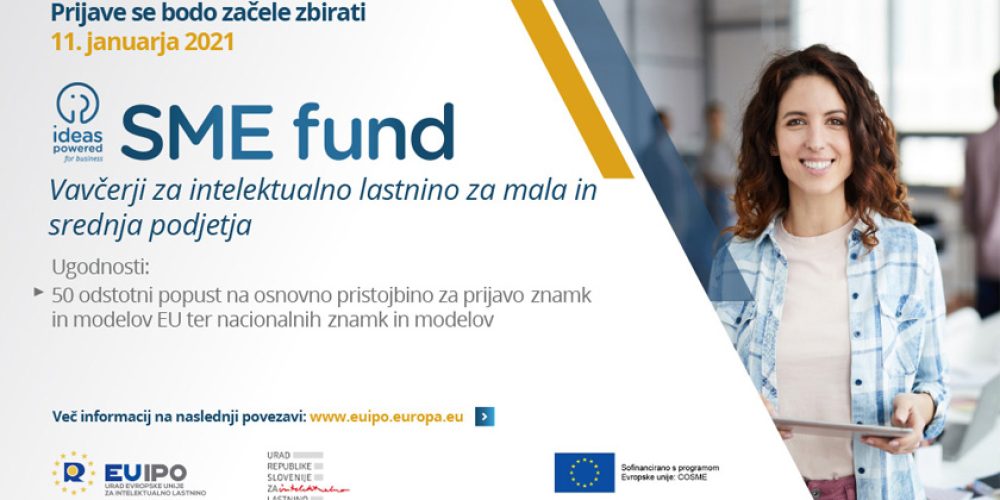 Razpis EUIPO – nepovratna sredstva za pridobitev pravic intelektualne lastnine