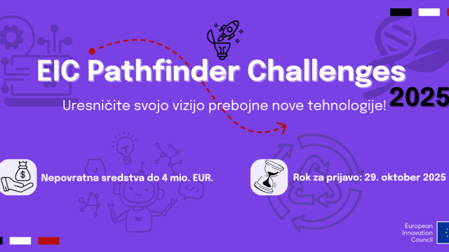 EIC Pathfinder Challenges 2025: Priložnost za prebojne raziskave in razvoj novih tehnologij