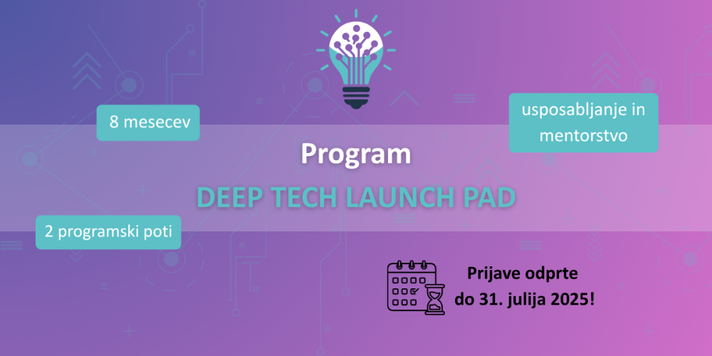 Mednarodno usposabljanje DeepTech LaunchPad