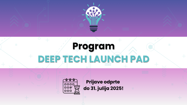 Mednarodno usposabljanje DeepTech LaunchPad