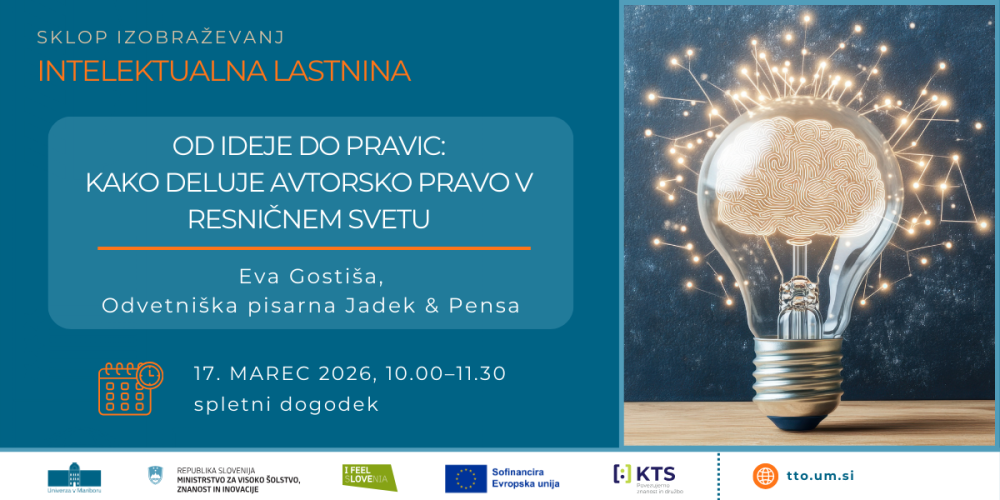 IZOBRAŽEVANJE: Od ideje do pravic: kako deluje avtorsko pravo v resničnem svetu