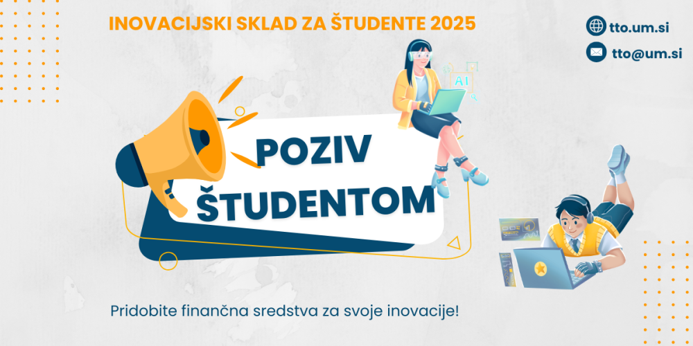 Inovacijski sklad za študente 2025