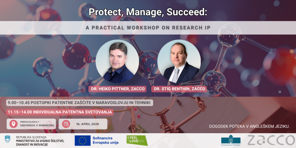 Dogodek s patentno zastopniško pisarno ZACCO