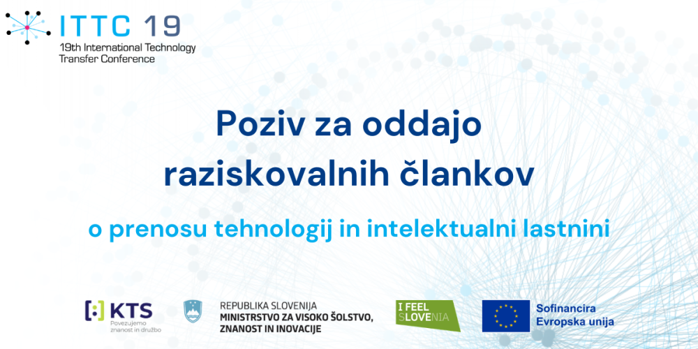 ITTC 19 – Strokovni prispevki na temo prenosa tehnologij in intelektualne lastnin