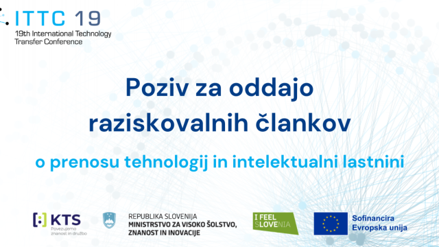 ITTC 19 – Strokovni prispevki na temo prenosa tehnologij in intelektualne lastnin