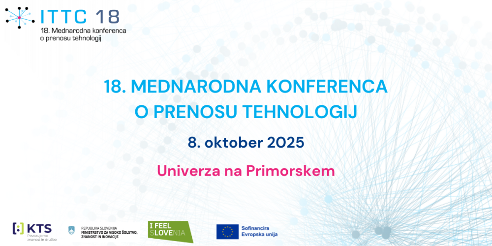 Vabilo na 18. Mednarodno konferenco o prenosu tehnologij