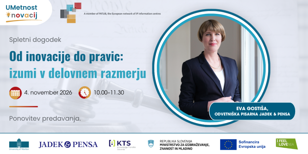 Od inovacije do pravic: izumi v delovnem razmerju